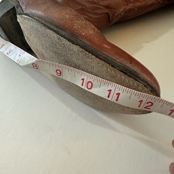 Brown Leather Cowboy Boots
